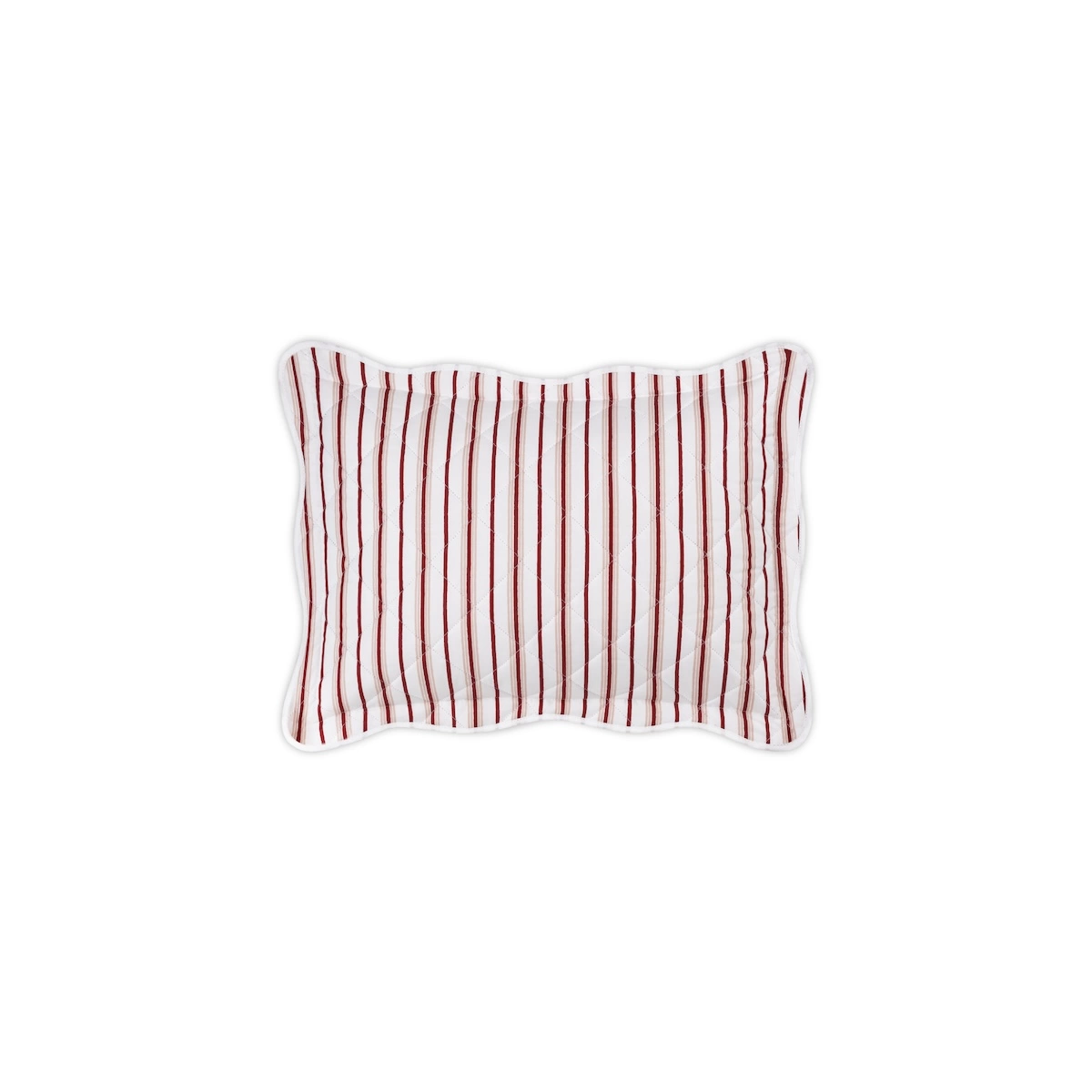 Calypso Quilted Sham_ REDBERRY