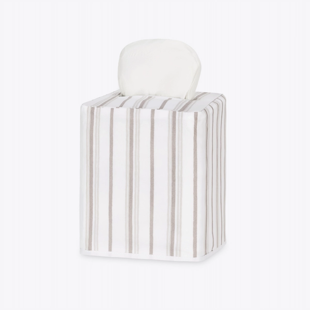 Calypso Tissue Box Cover_ PEBBLE