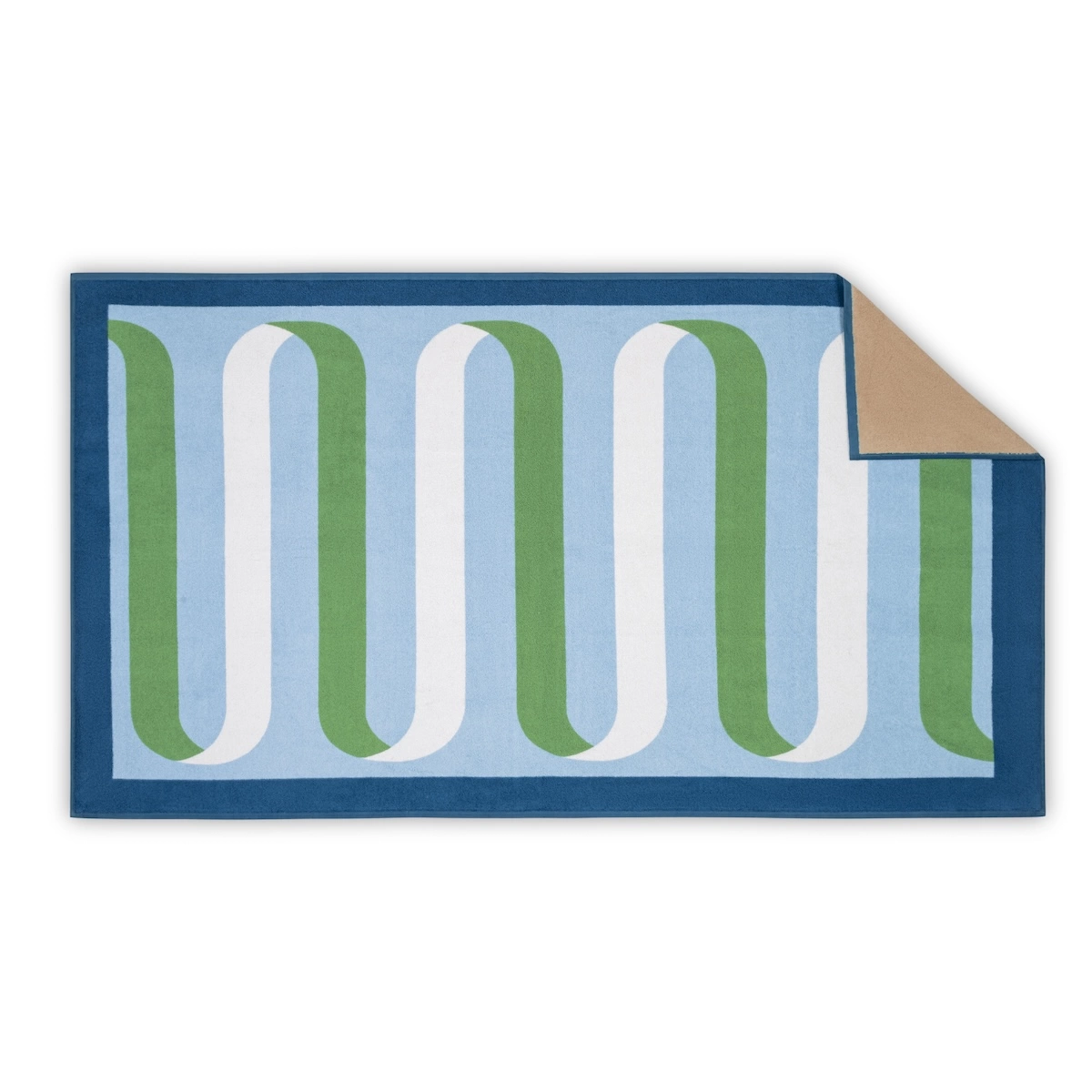 Ribbon Beach Towel_ OCEAN