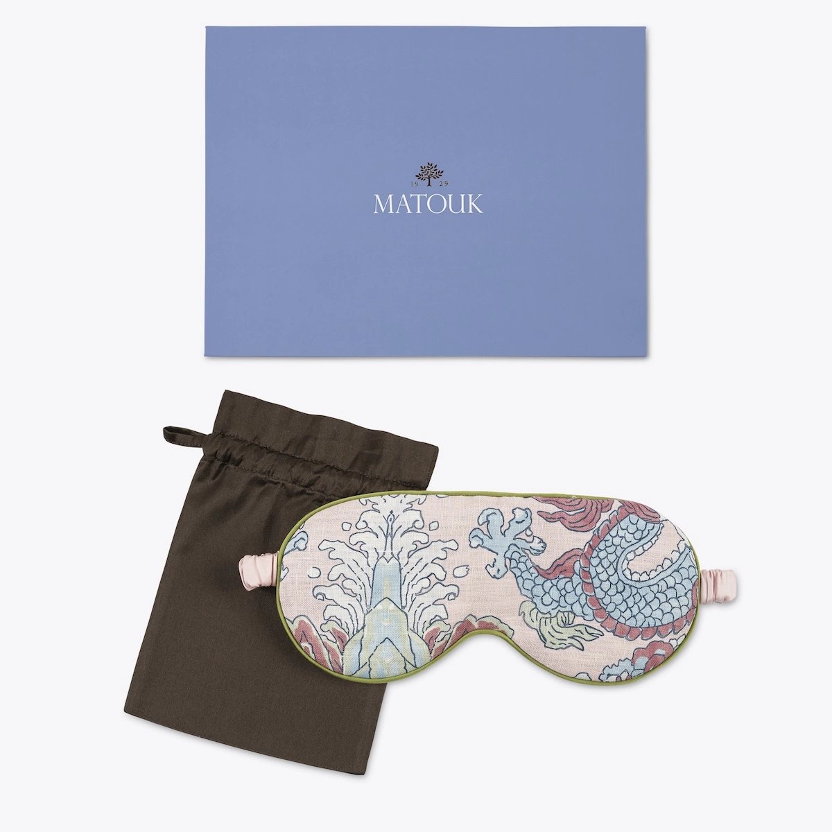 Magic Mountain Linen Sleep Mask_ PARADISE