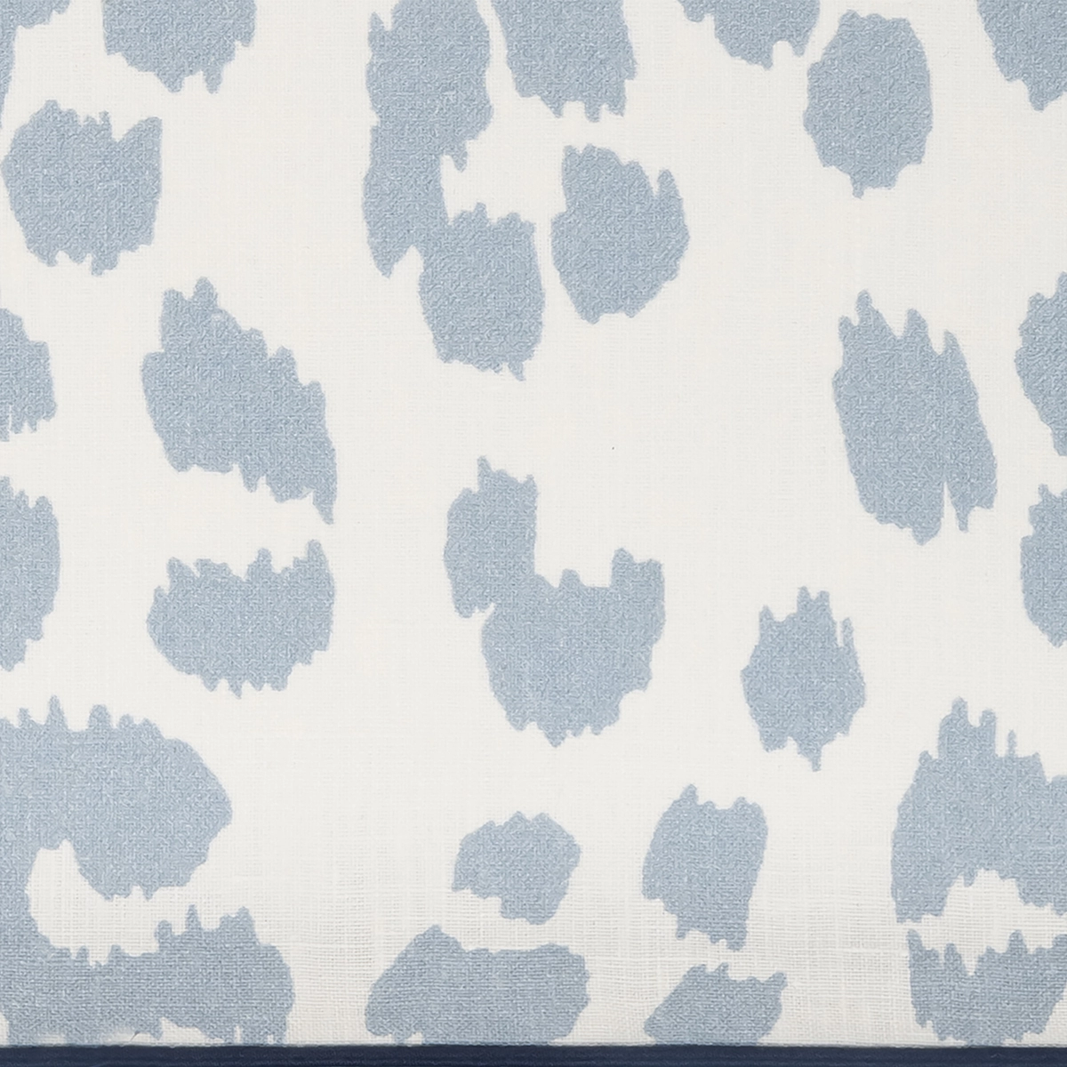 Iconic Leopard Linen Sleep Mask_ SKY