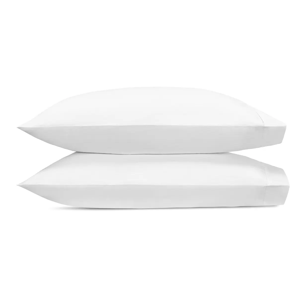 Roman Hemstitch Pillowcase - Pair_ WHITE
