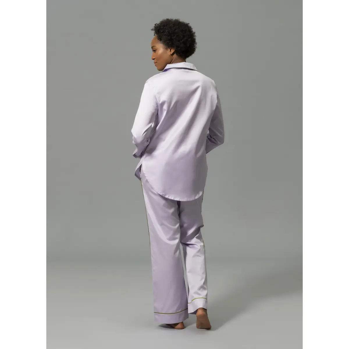 Nocturne Pajama Set_ VIOLET/GRASS
