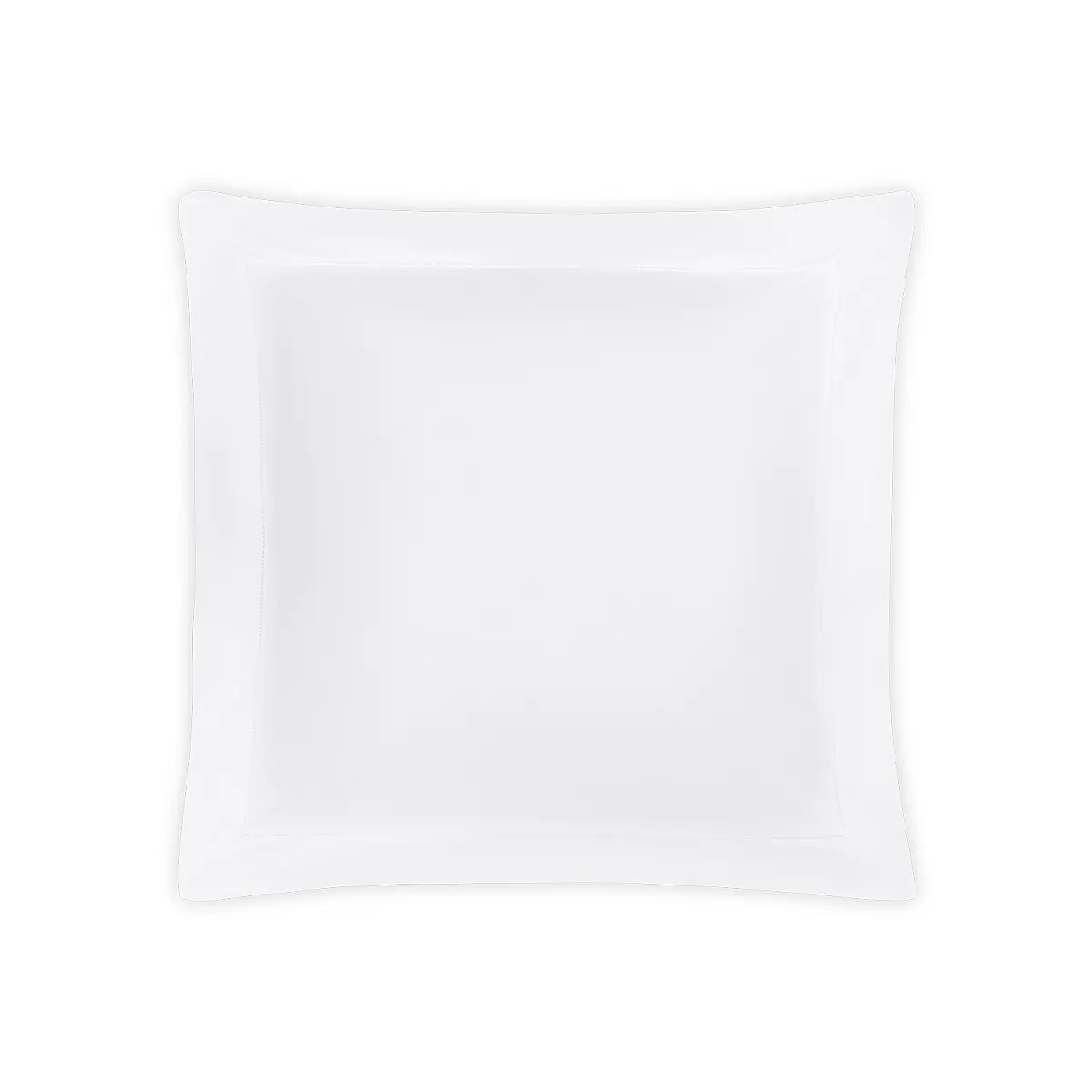 Luca Hemstitch Sham_ WHITE