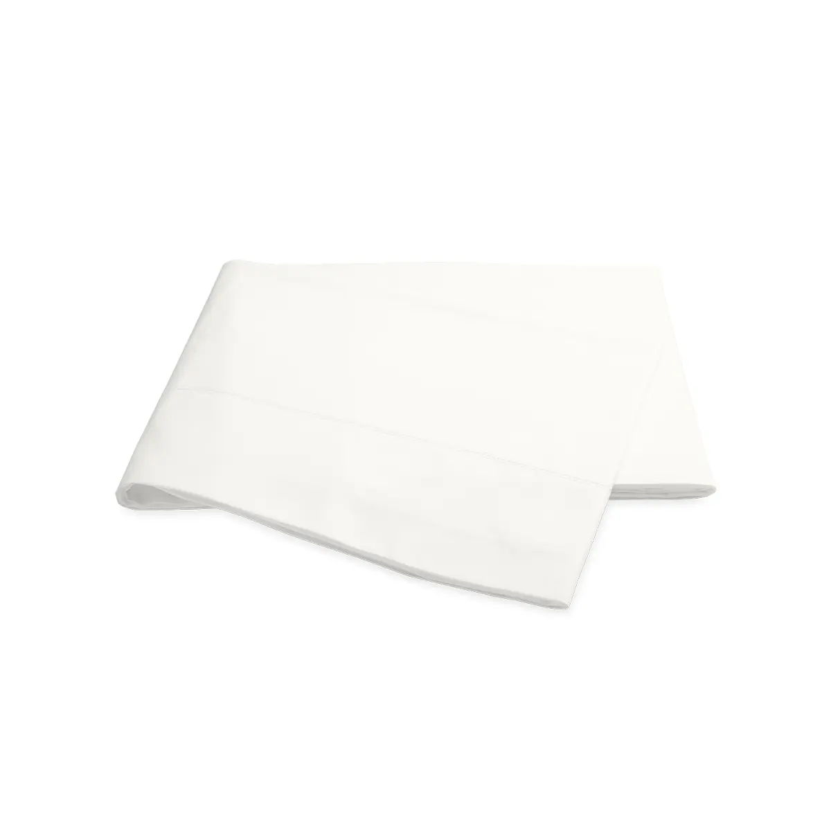 Luca Hemstitch Flat Sheet_ BONE