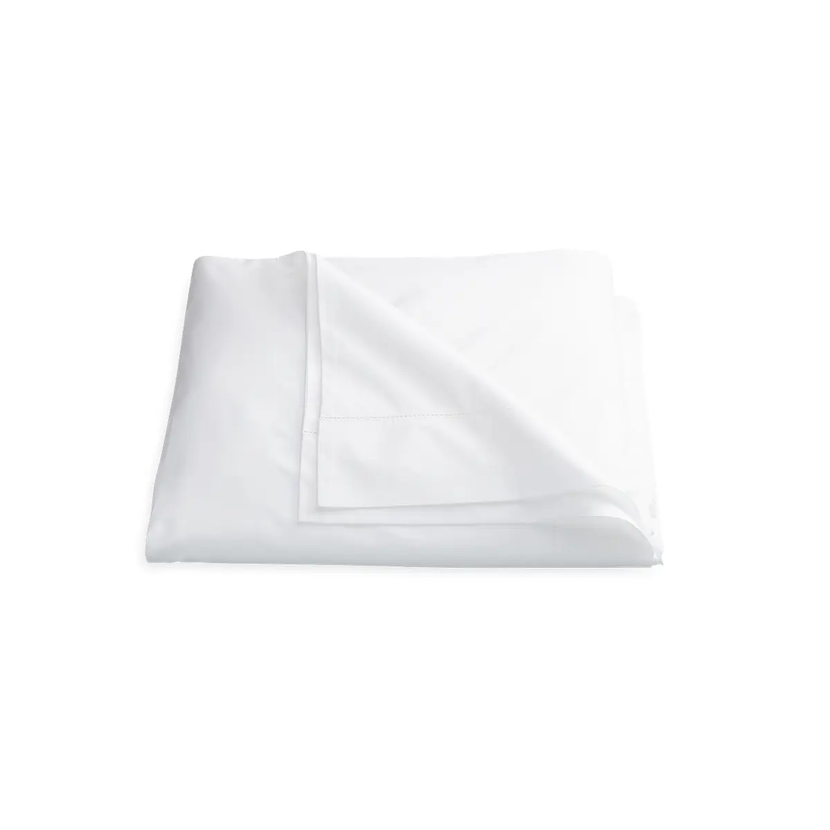 Luca Hemstitch Duvet Cover_ WHITE