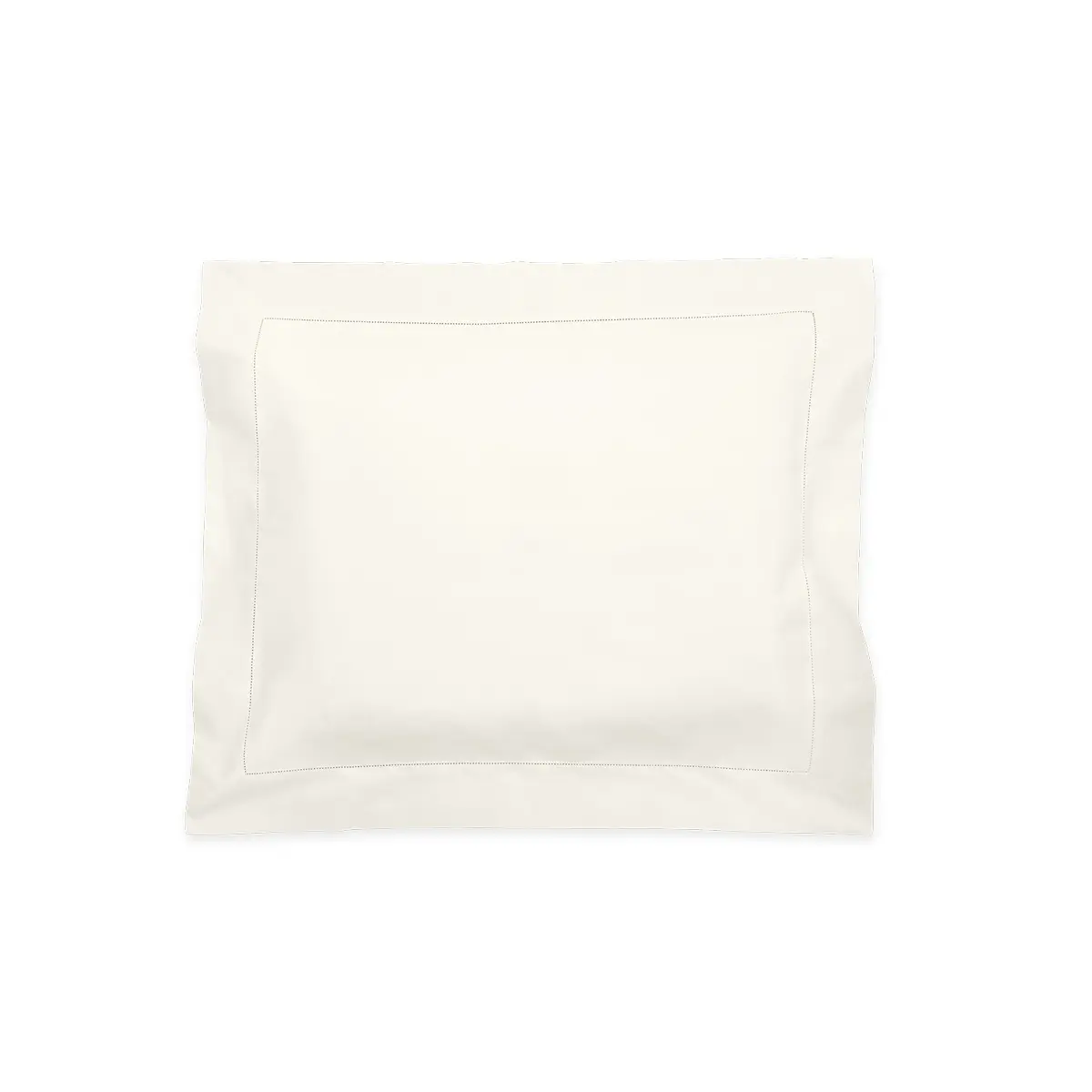 Luca Hemstitch Sham_ IVORY