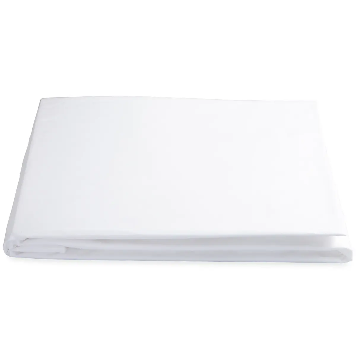 Ceylon Satin Fitted Sheet_ WHITE