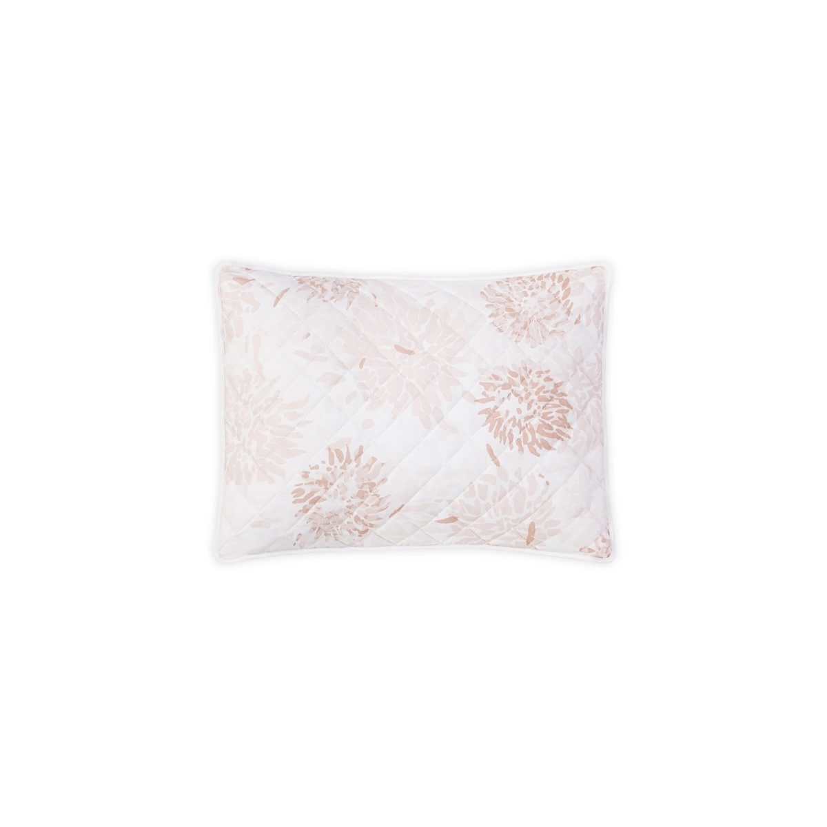 Chrysanthemum Quilted Sham_ BLUSH