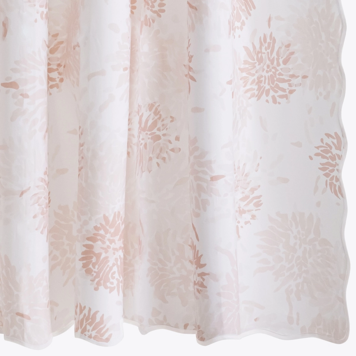Chrysanthemum Shower Curtain_ BLUSH