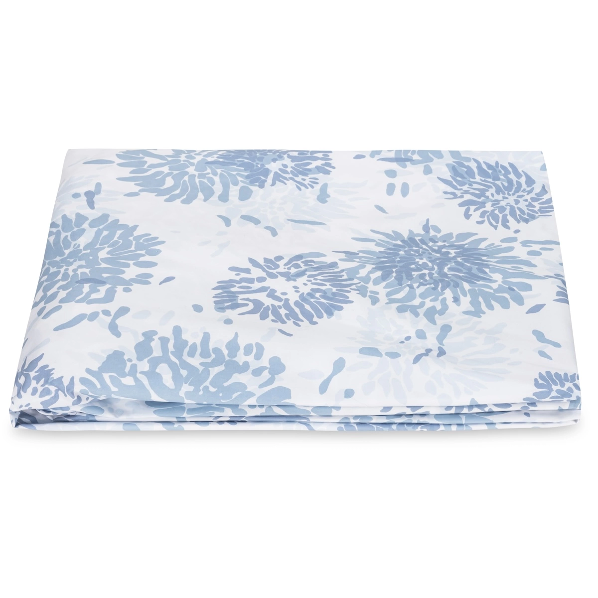 Chrysanthemum Fitted Sheet_ BLUE