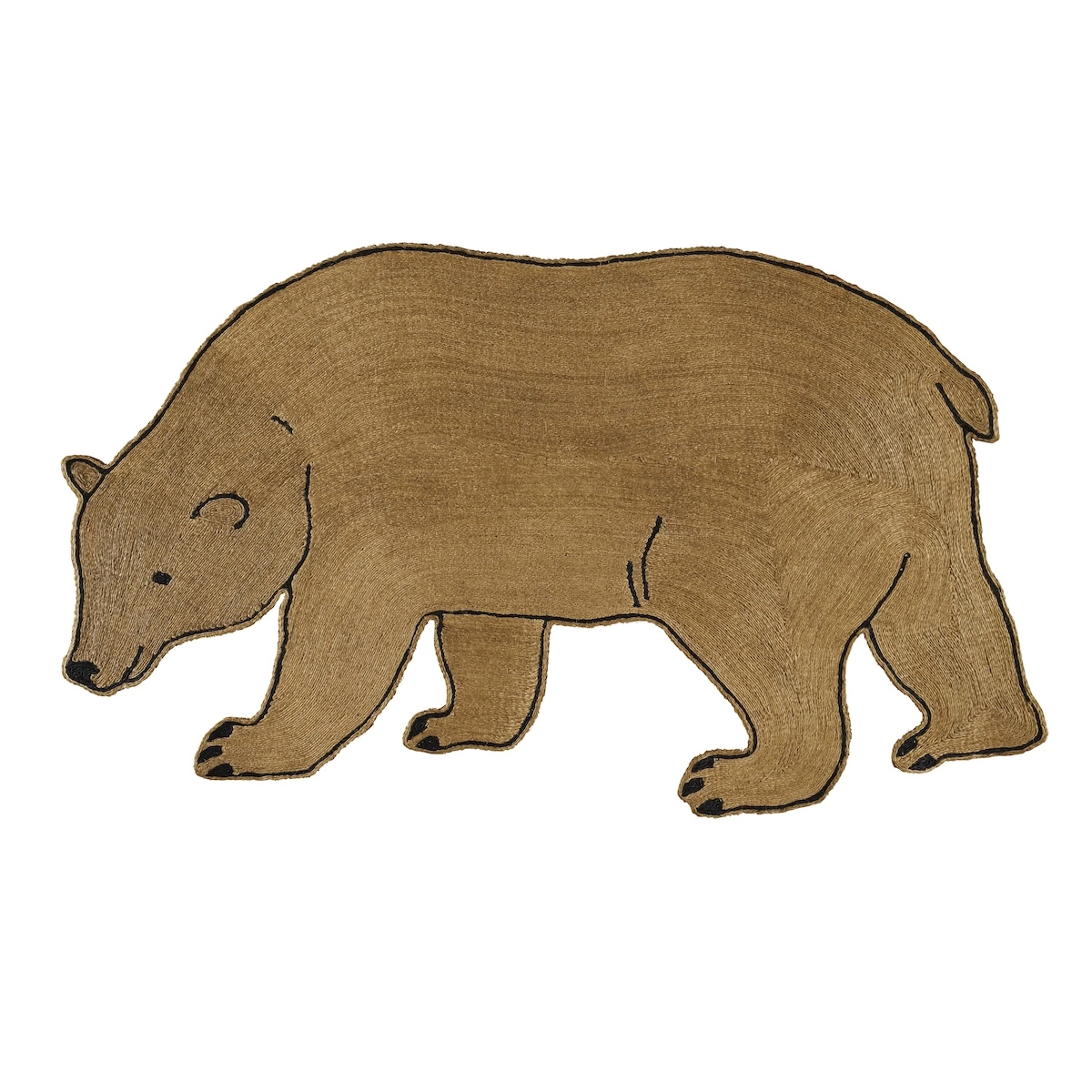 Oso Rug_ BROWN/BLACK