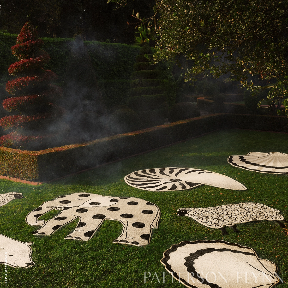 Sueño Rug_ NATURAL/BLACK
