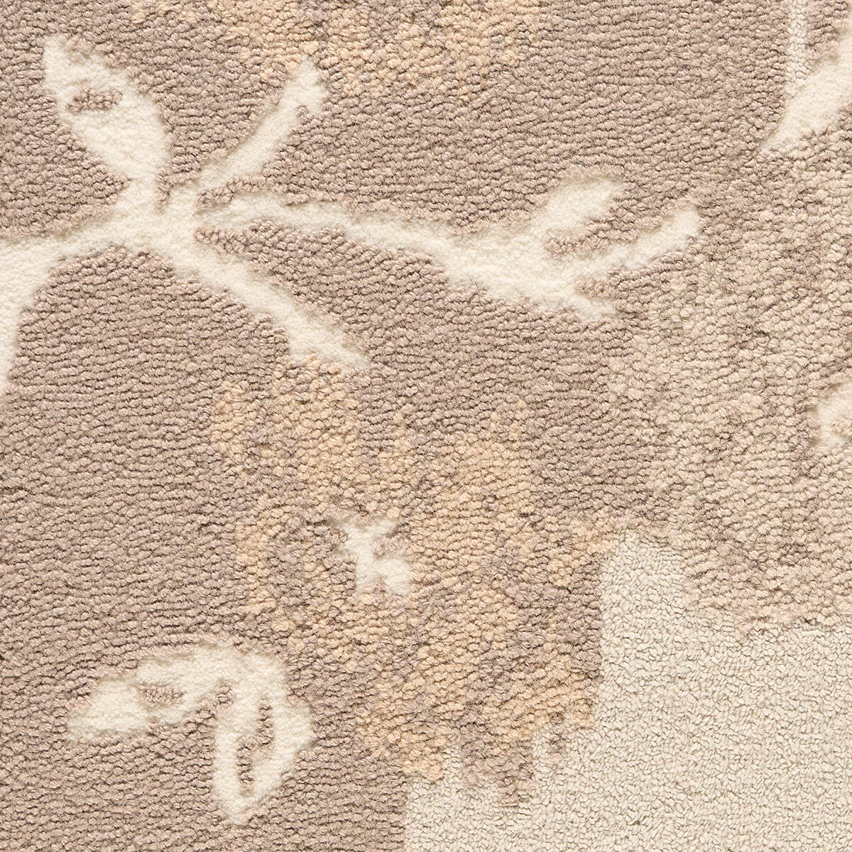 Trace of Connection Rug_ STONE