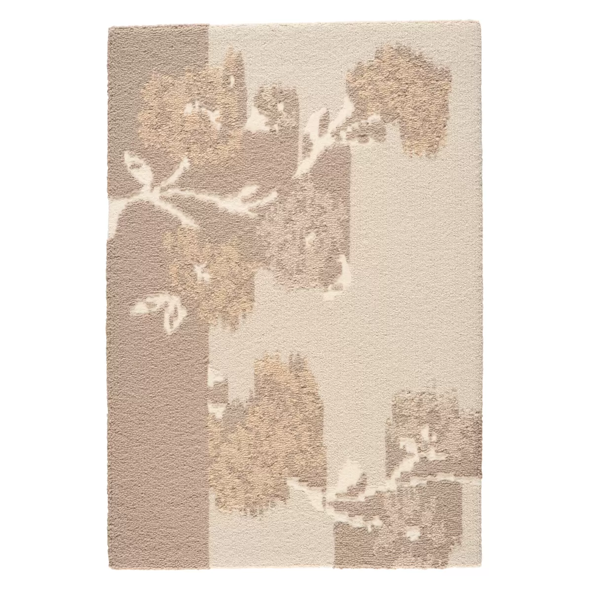 Trace of Connection Rug_ STONE
