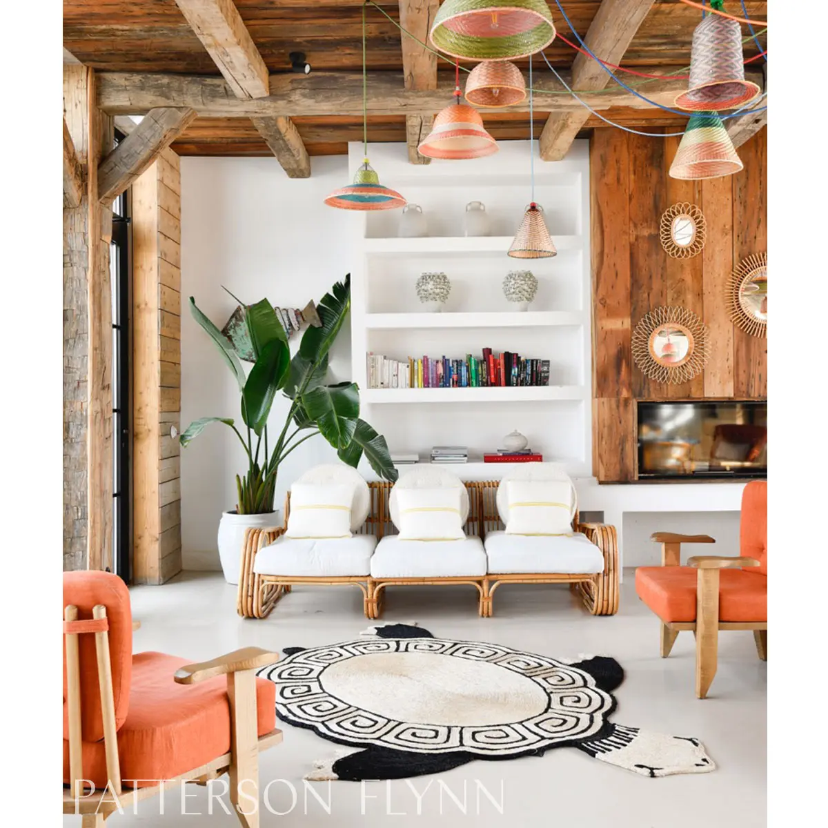 Tortuga Rug_ BLACK & NATURAL
