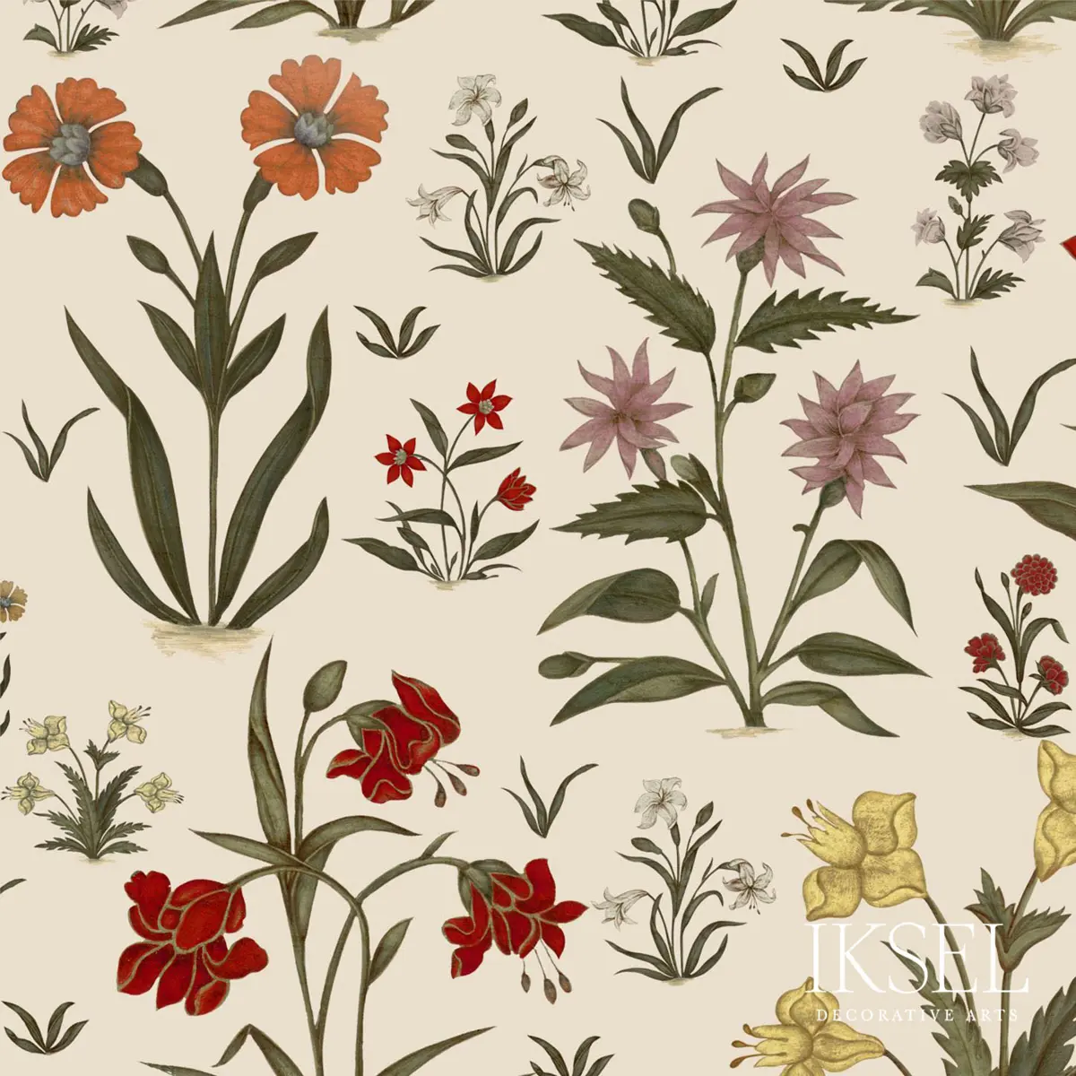 MOGUL FLOWERS LINEN_ ORIGINAL