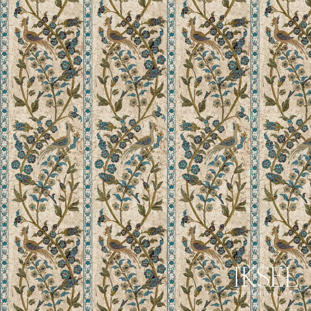 ALEPPO STRIPE_ BLUE