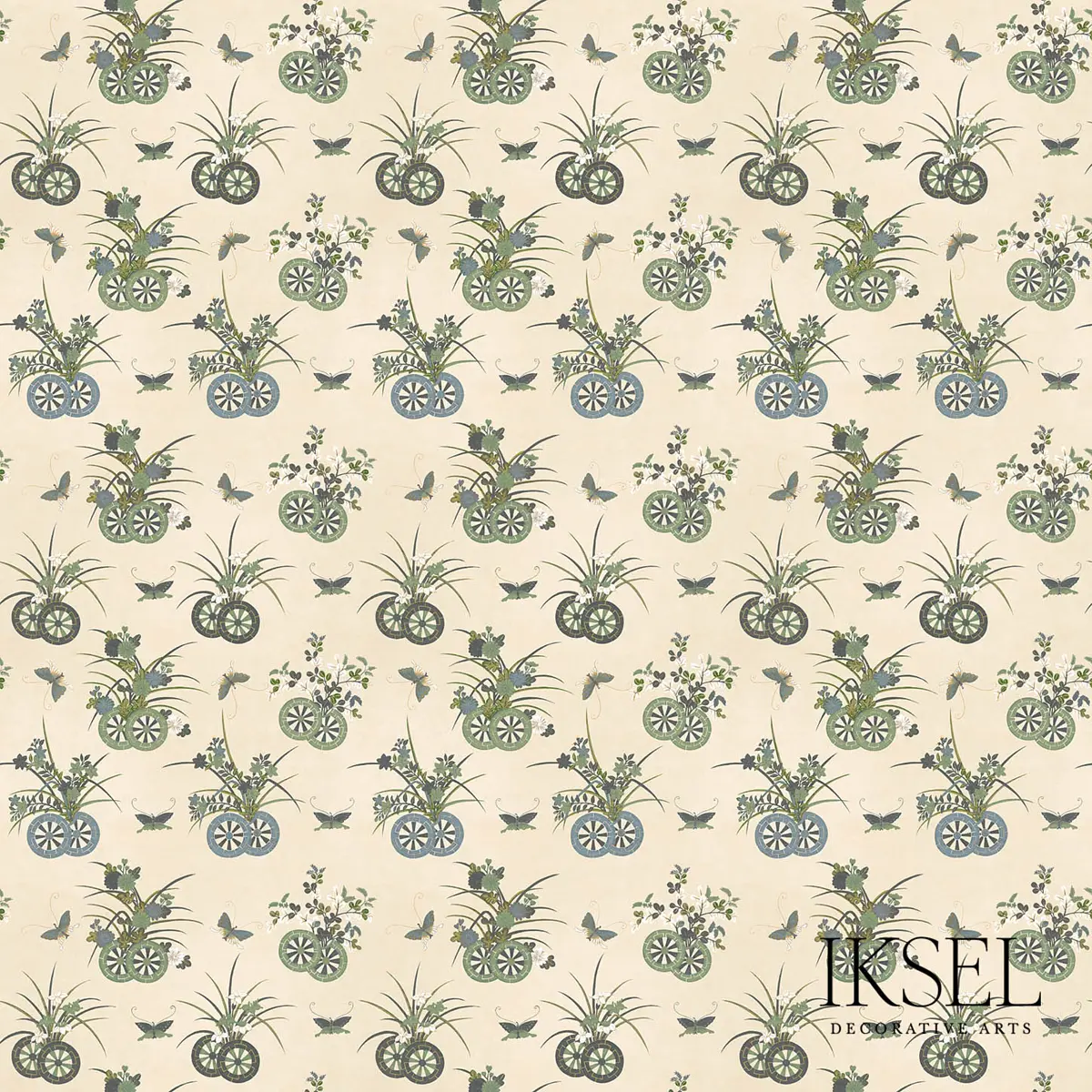 JAPANESE CHARIOTS_ RICE-GREEN