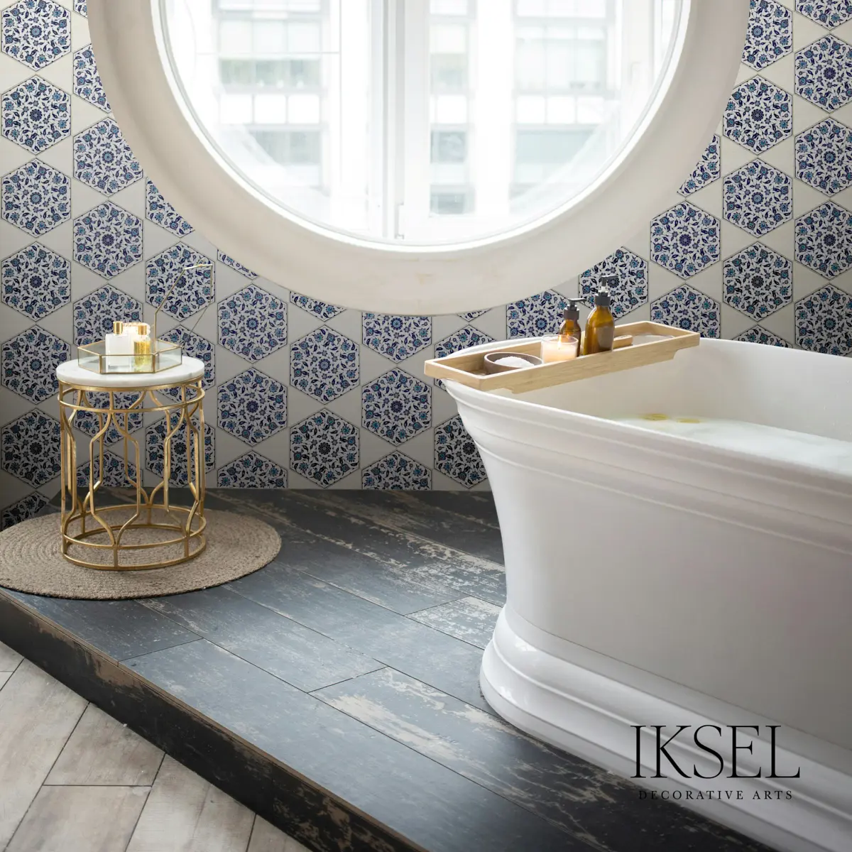 IZNIK HEXAGONAL TILES_ ORIGINAL
