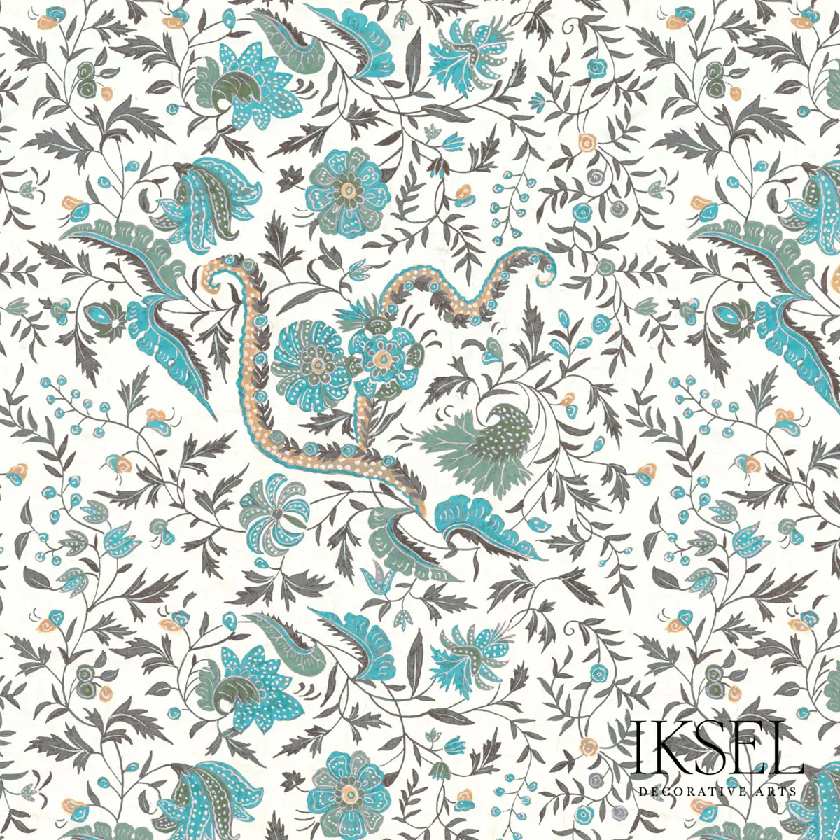 Indienne_ TURQUOISE