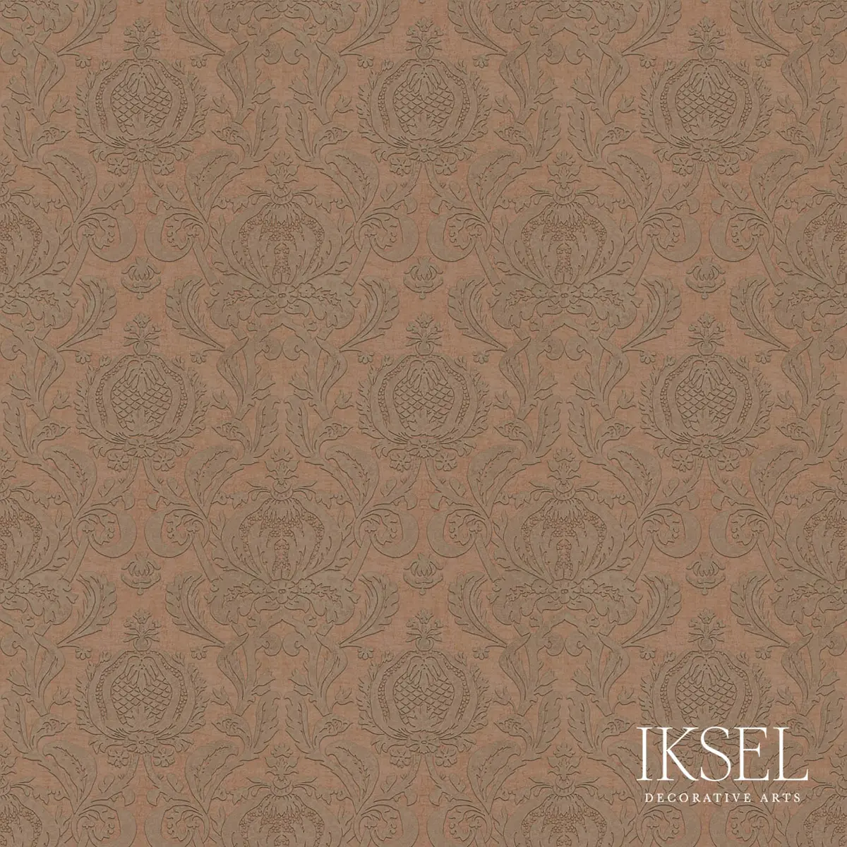 Pomegranate Damask_ MOKA-TAUPE