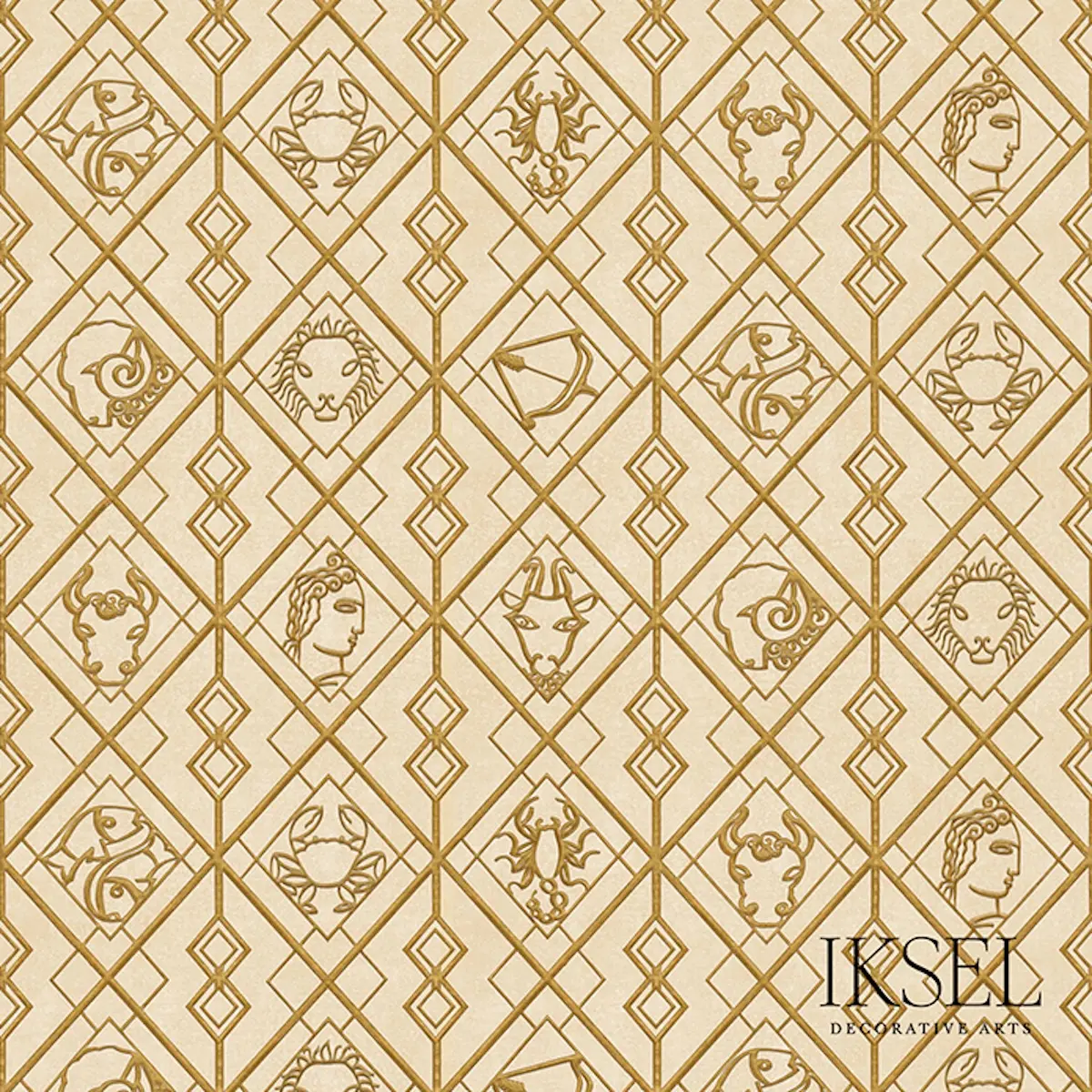 Deco Zodiac_ CHAMPAGNE