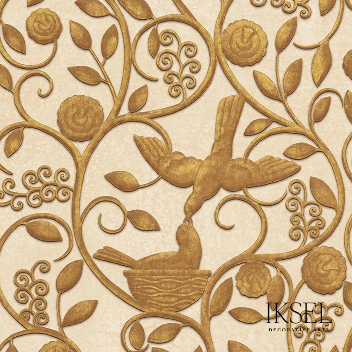 Deco Doves_ CHAMPAGNE