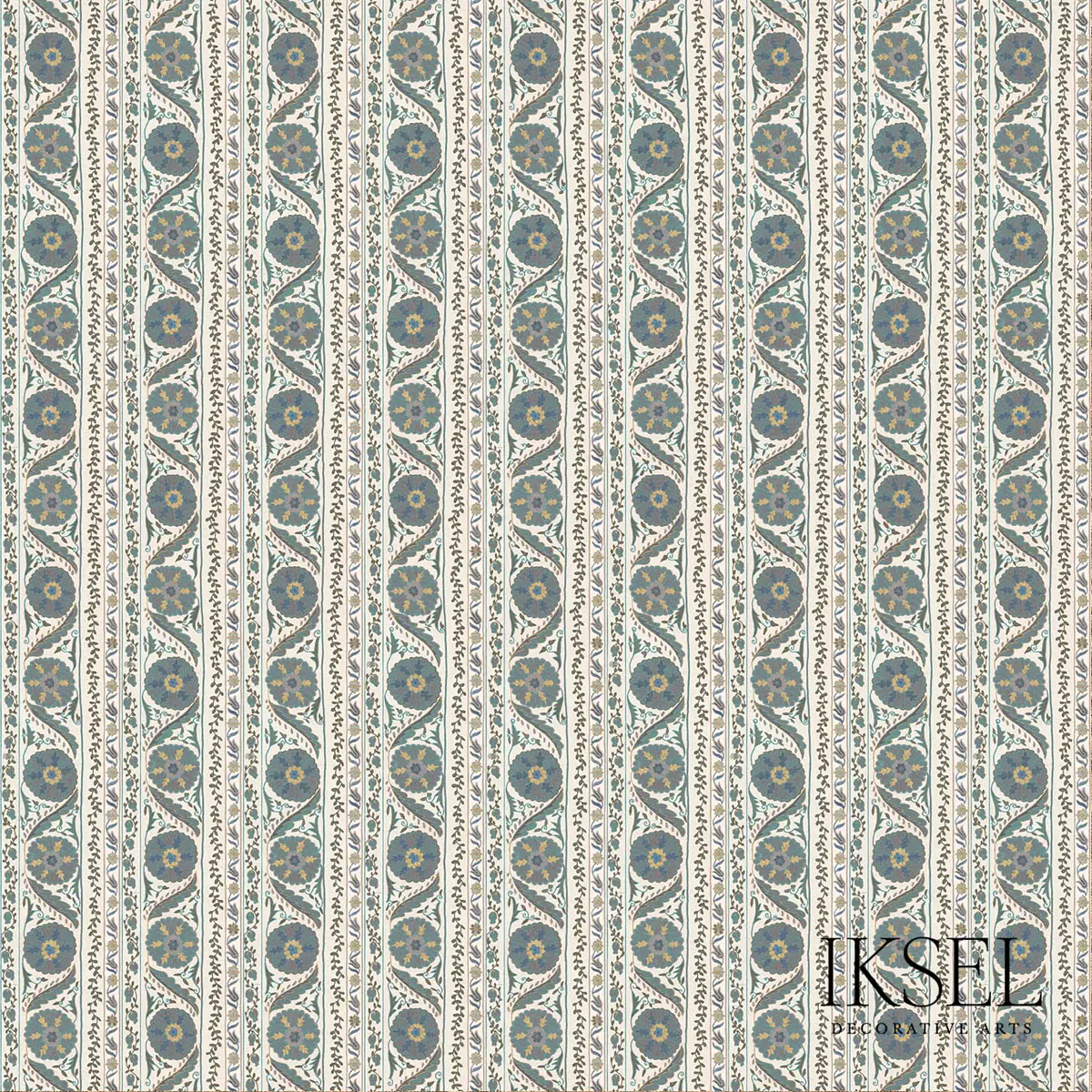Suzani Borders_ BLUES