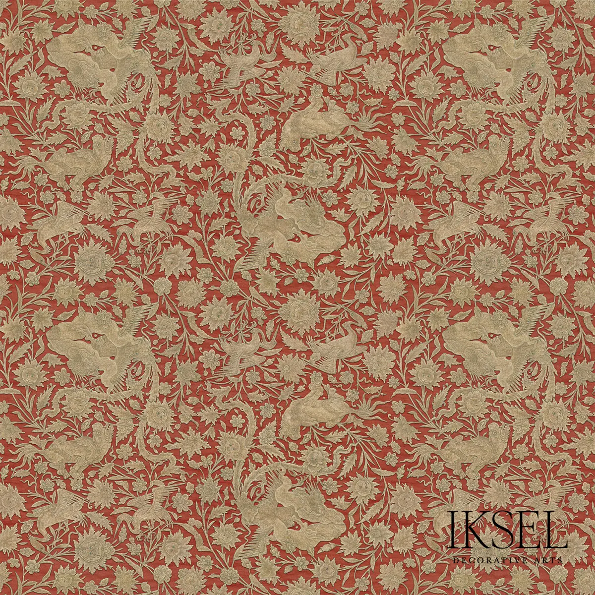 BUKHARA_ VERMILION-BRONZE