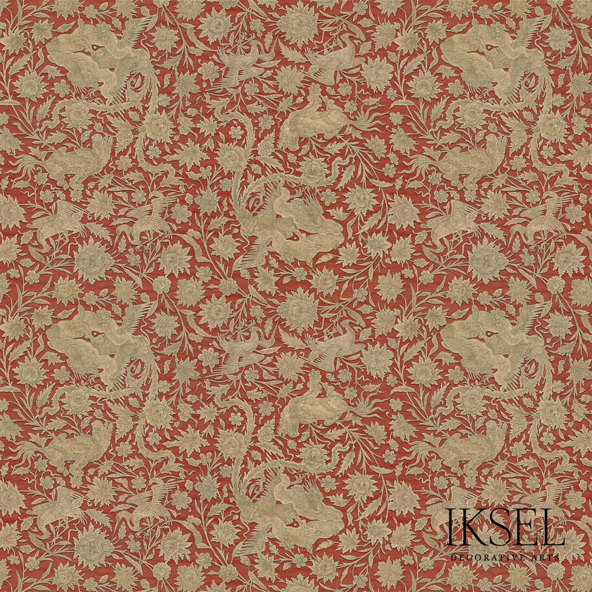 BUKHARA_ VERMILION-BRONZE