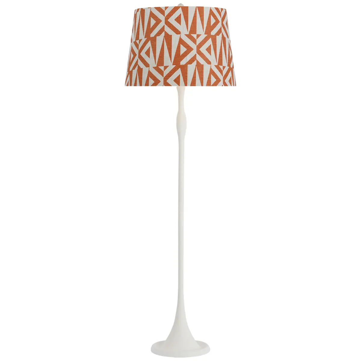 Romero Floor Lamp, Plaster White_ AMERO IN BRICK