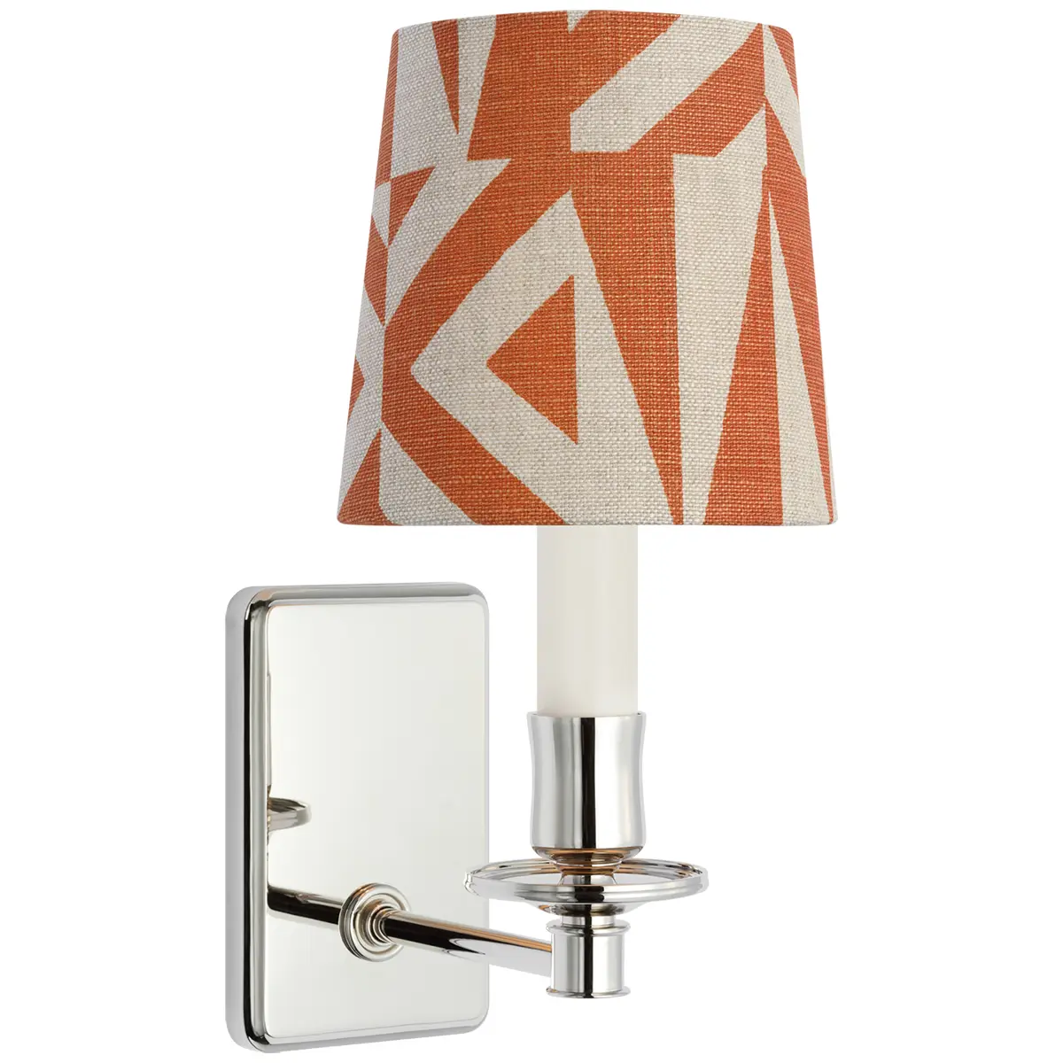 Tara Small Sconce, Polished Nickel_ AMERO IN BRICK