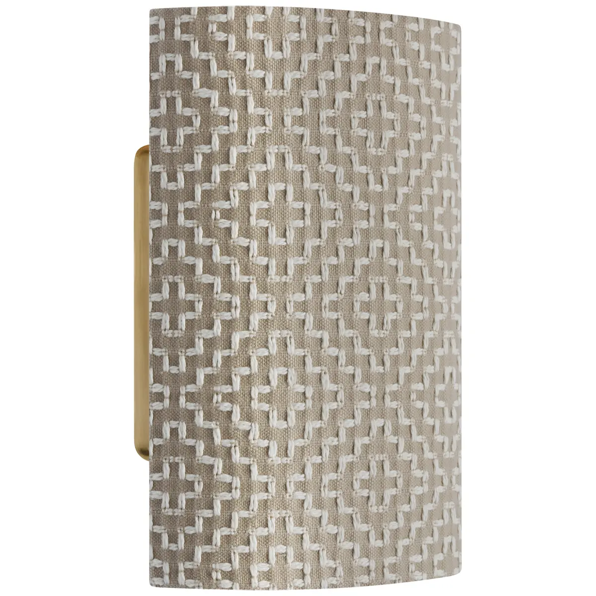 Maeve 8" Shield Sconce_ SOHO WEAVE IN DOVE