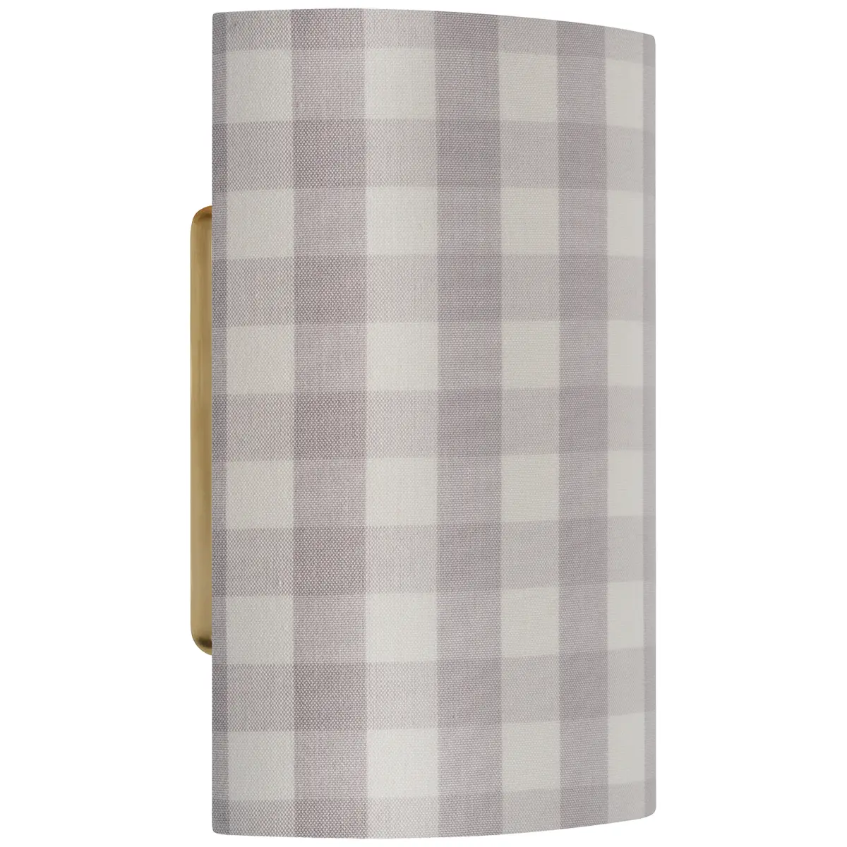 Maeve 8" Shield Sconce_ ELTON COTTON CHECK IN LILAC