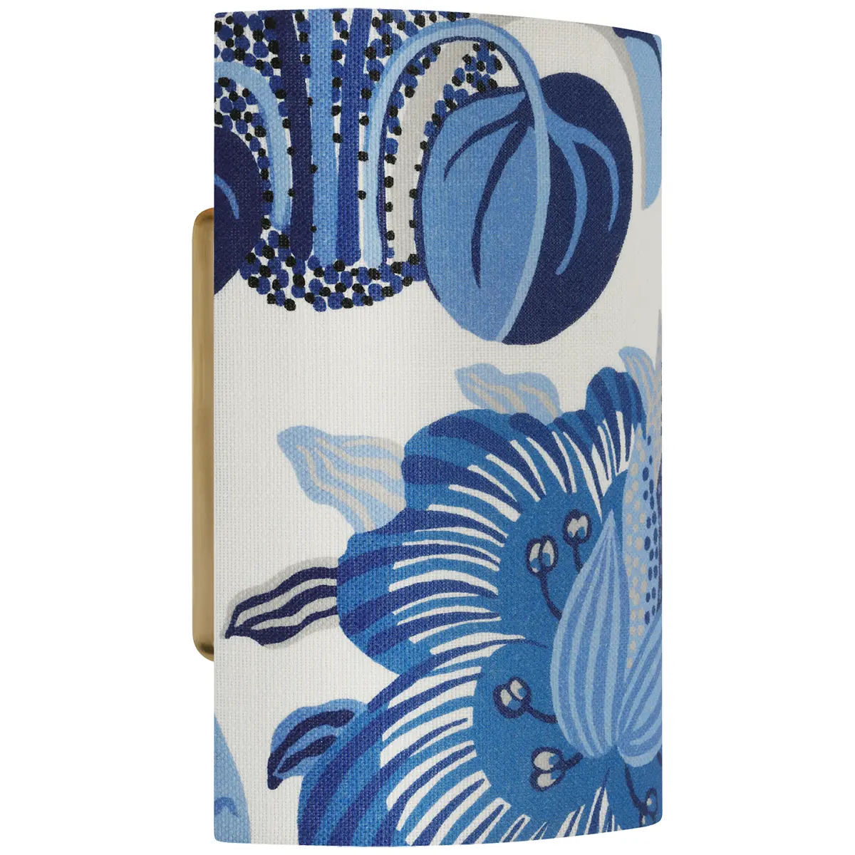 Maeve 8" Shield Sconce_ EXOTIC BUTTERFLY IN MARINE