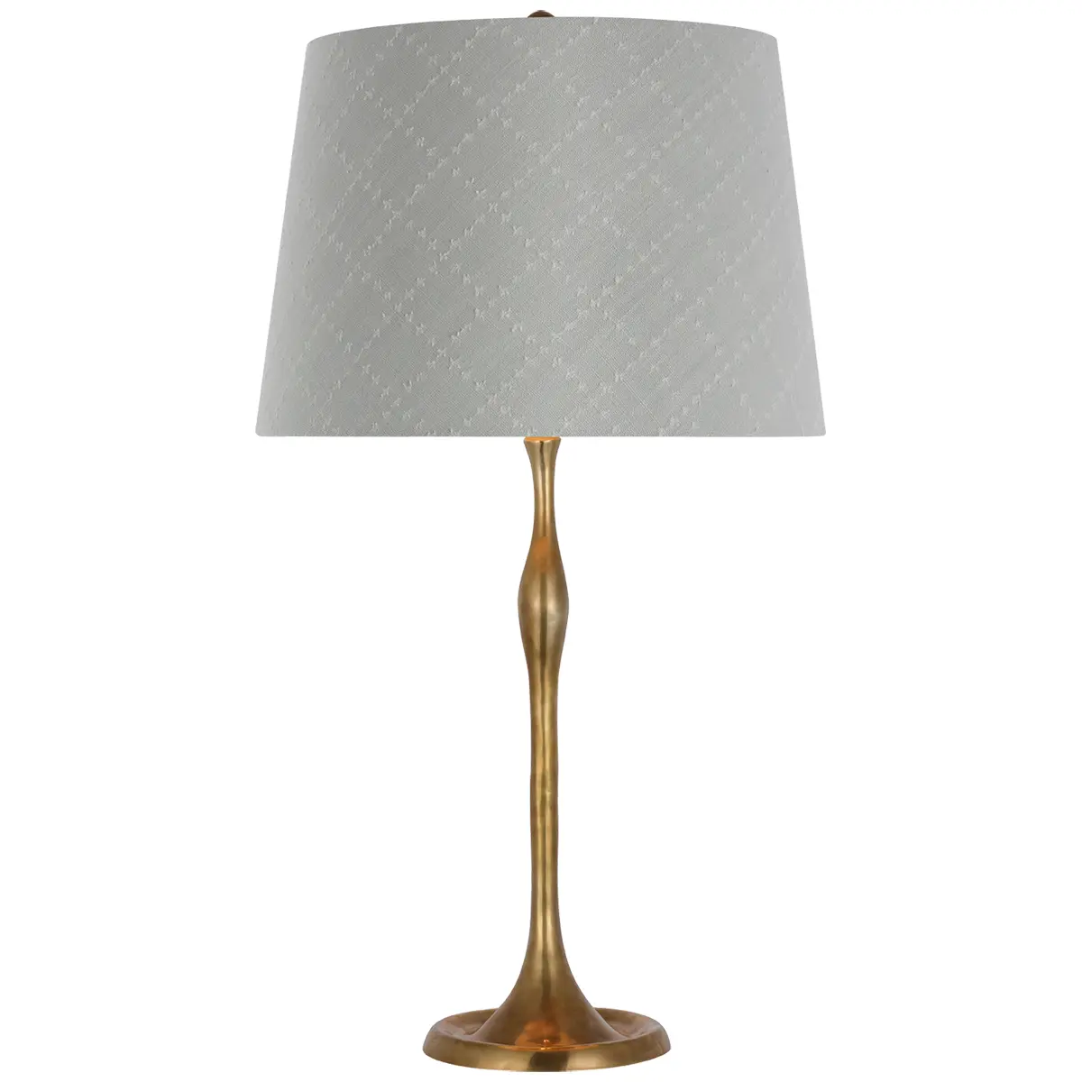 Romero Table Lamp, Antique Brass_ ELIN CHECK IN SKY