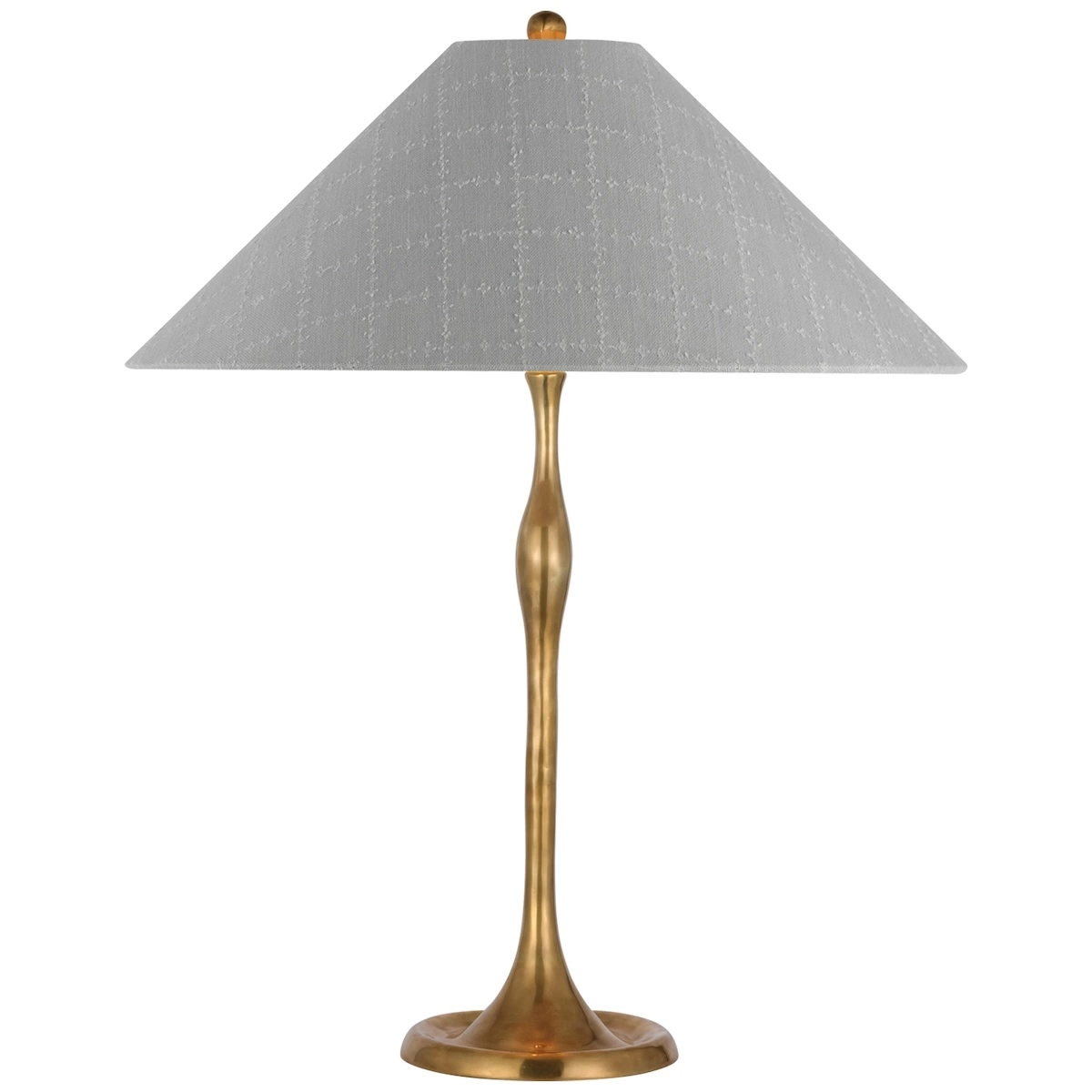 Romero Table Lamp, Antique Brass_ ELIN CHECK IN SKY