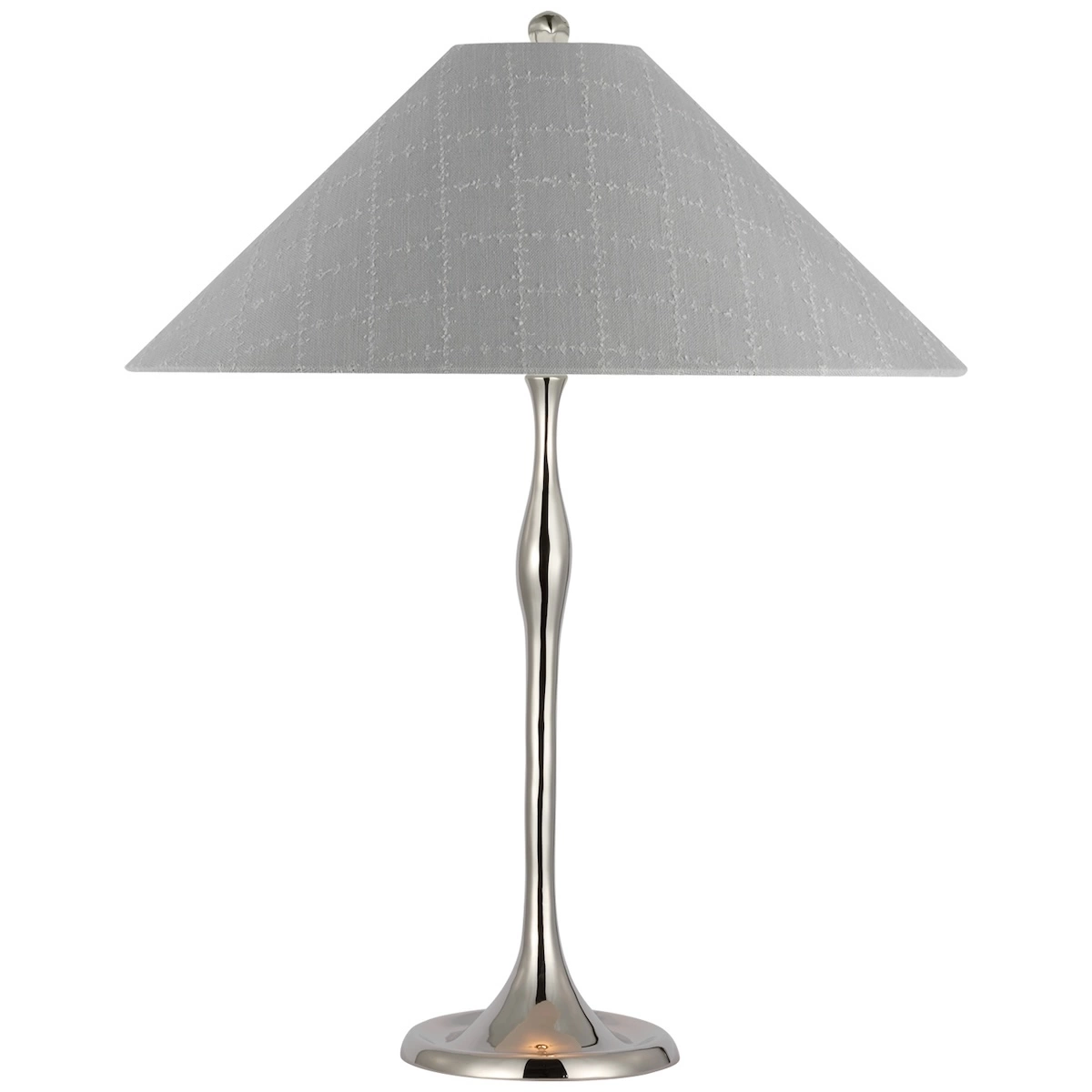 Romero Table Lamp, Polished Nickel_ ELIN CHECK IN SKY