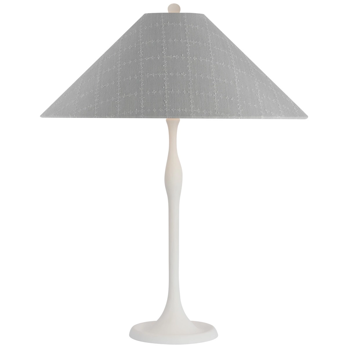 Romero Table Lamp, Plaster White_ ELIN CHECK IN SKY