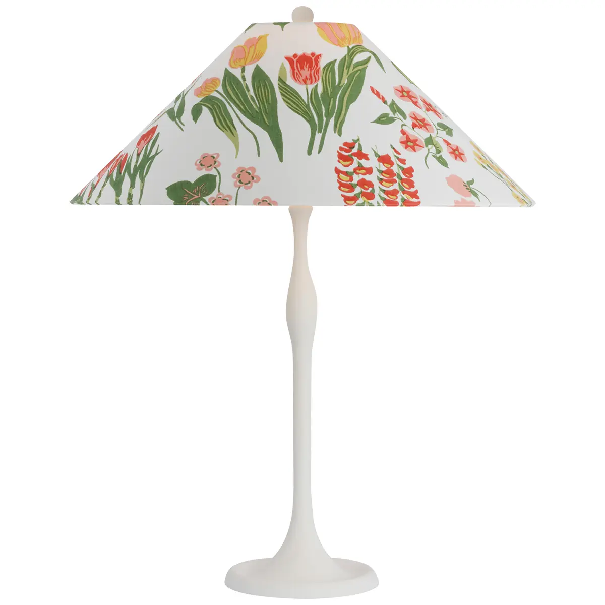 Romero Table Lamp, Plaster White_ CARLY IN PINK
