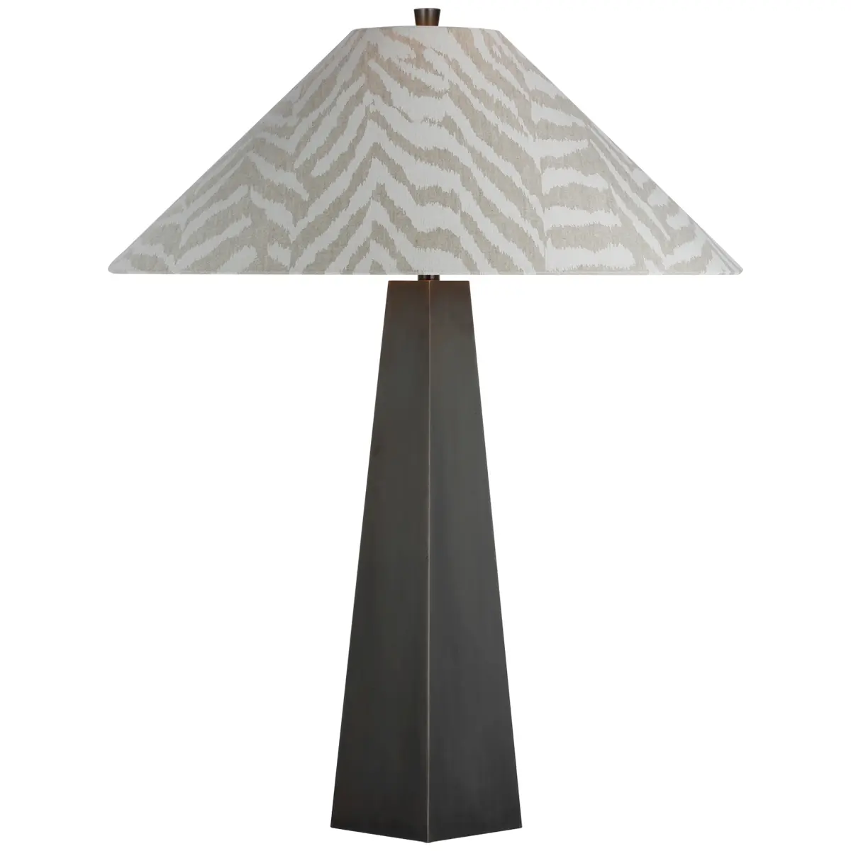 Zoran Table Lamp, Bronze_ QUINCY IN NATURAL