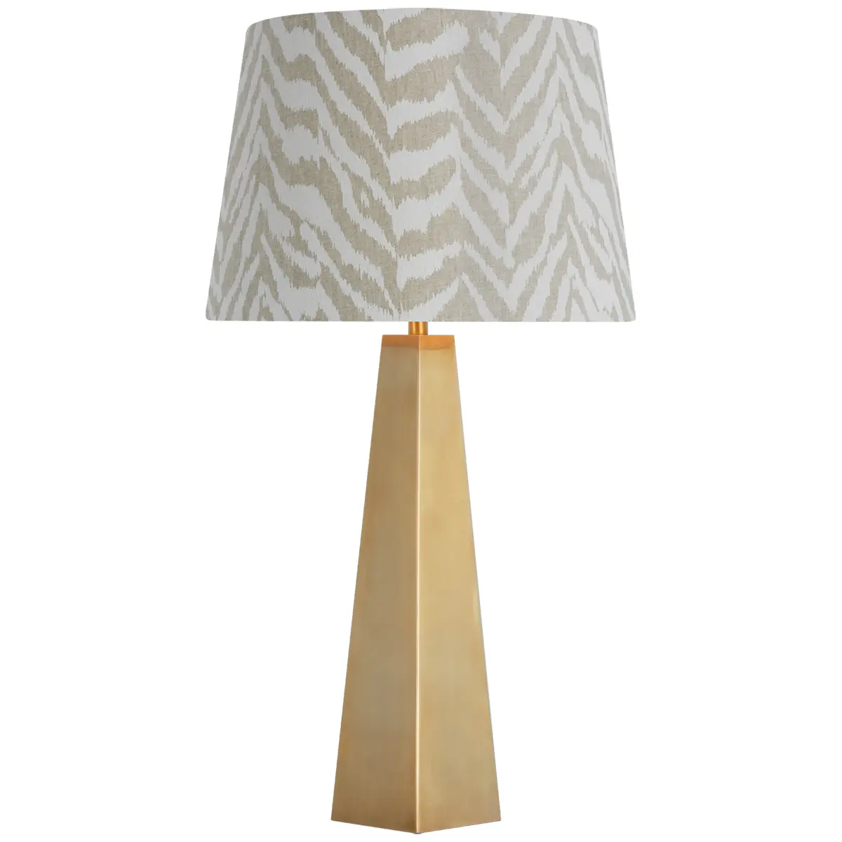 Zoran Table Lamp, Antique Brass_ QUINCY IN NATURAL