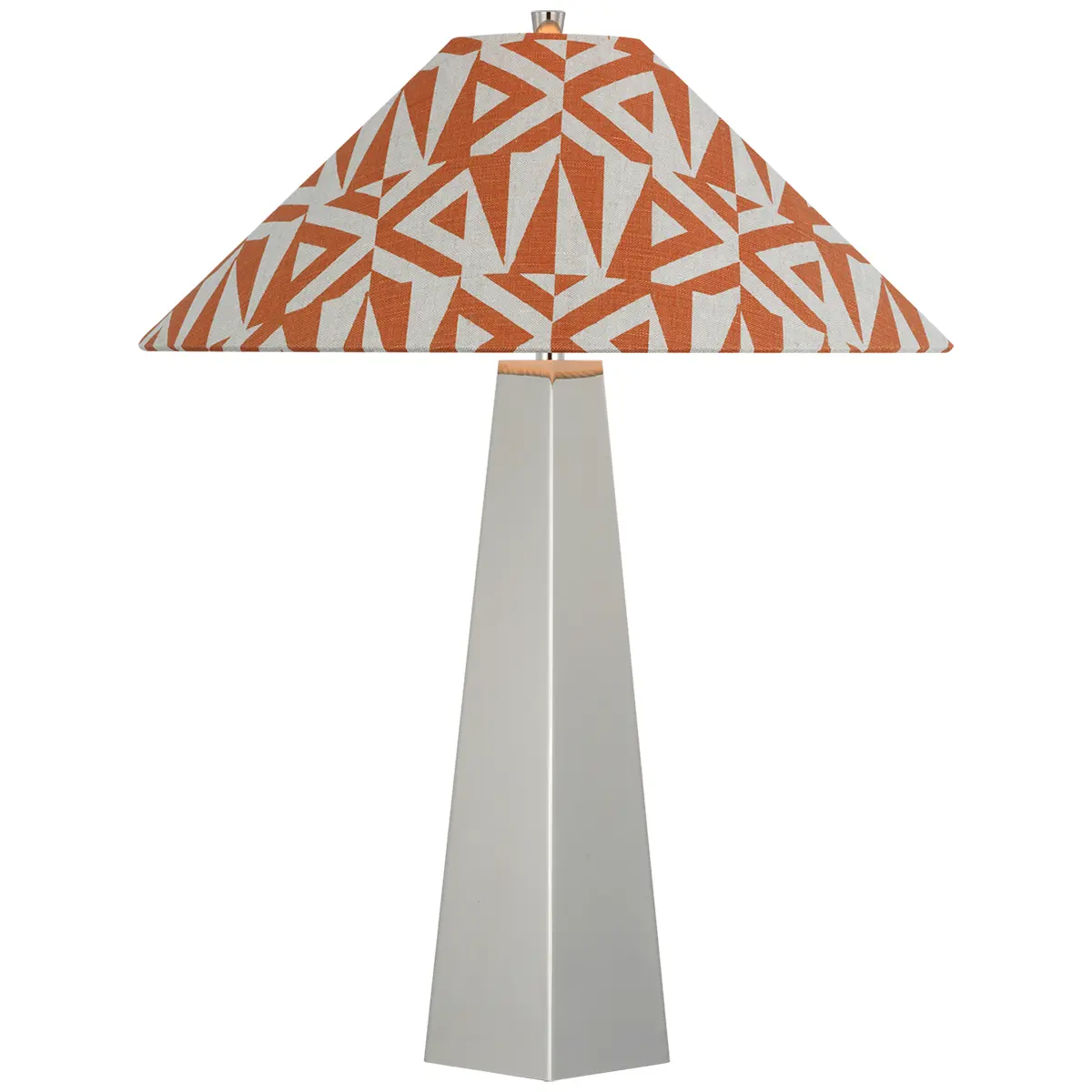 Zoran Table Lamp, Polished Nickel_ AMERO IN BRICK