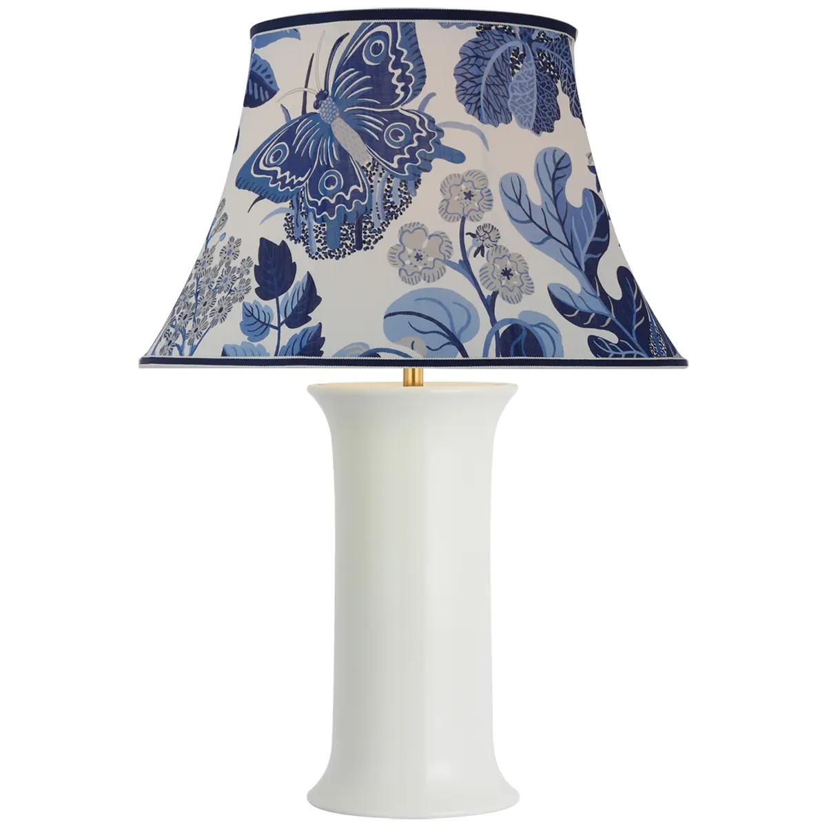 Mallory Medium Table Lamp_ WHITE PORCELAIN, BUTTERFLY
