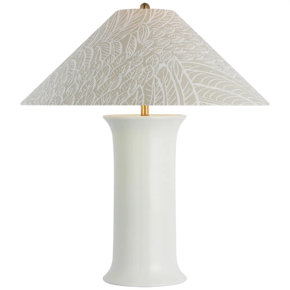 Mallory Medium Table Lamp_ WHITE PORCELAIN, FEATHERFEAT
