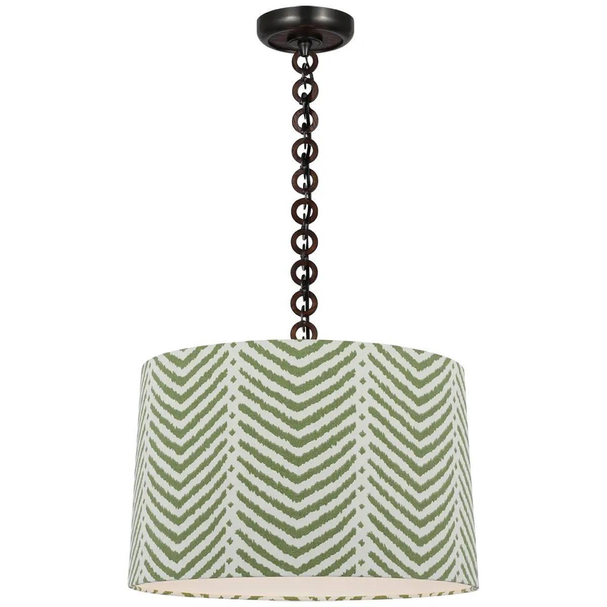 Evelyn Hanging Shade, La Jolla_ BRONZE & NATURAL OAK