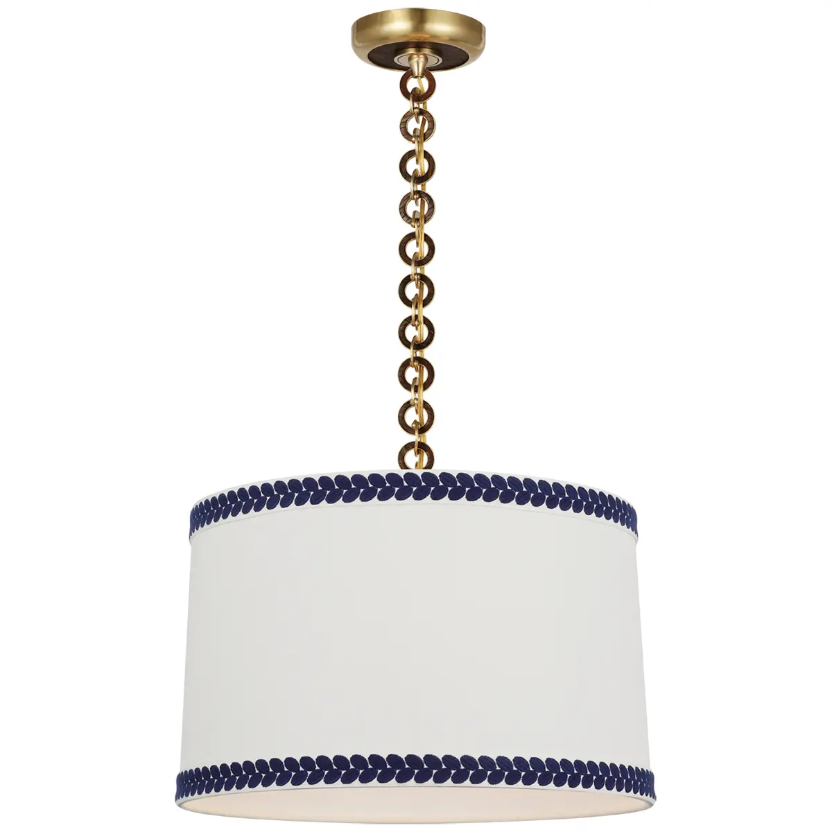 Evelyn Hanging Shade, Berkeley Tape_ ANTIQUE BRASS & NATURAL OAK
