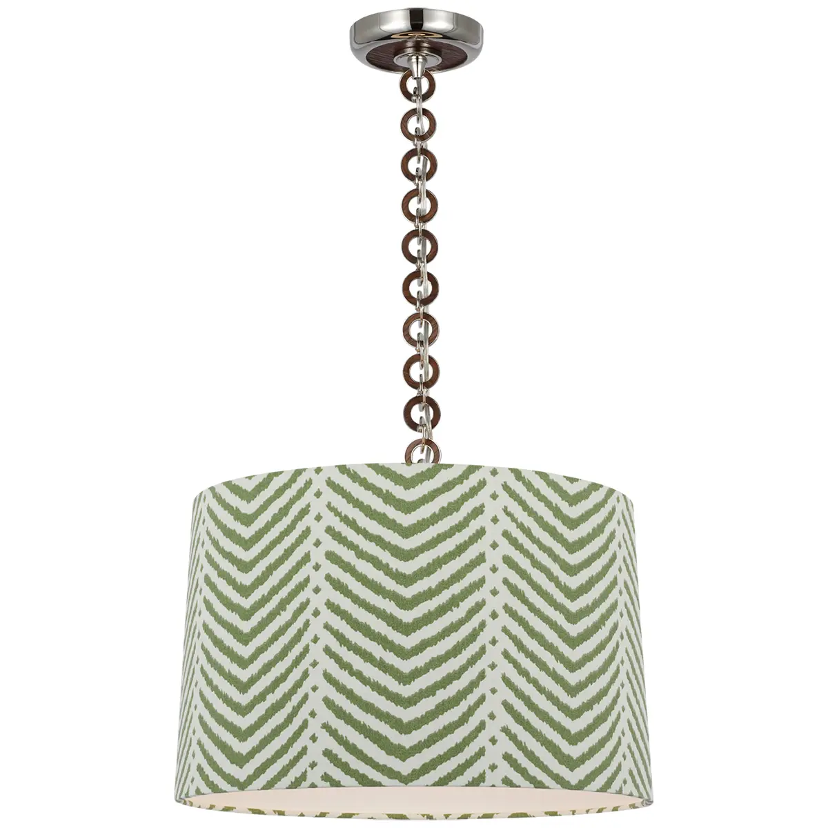 Evelyn Hanging Shade, La Jolla_ POLISHED NICKEL & NATURAL OAK
