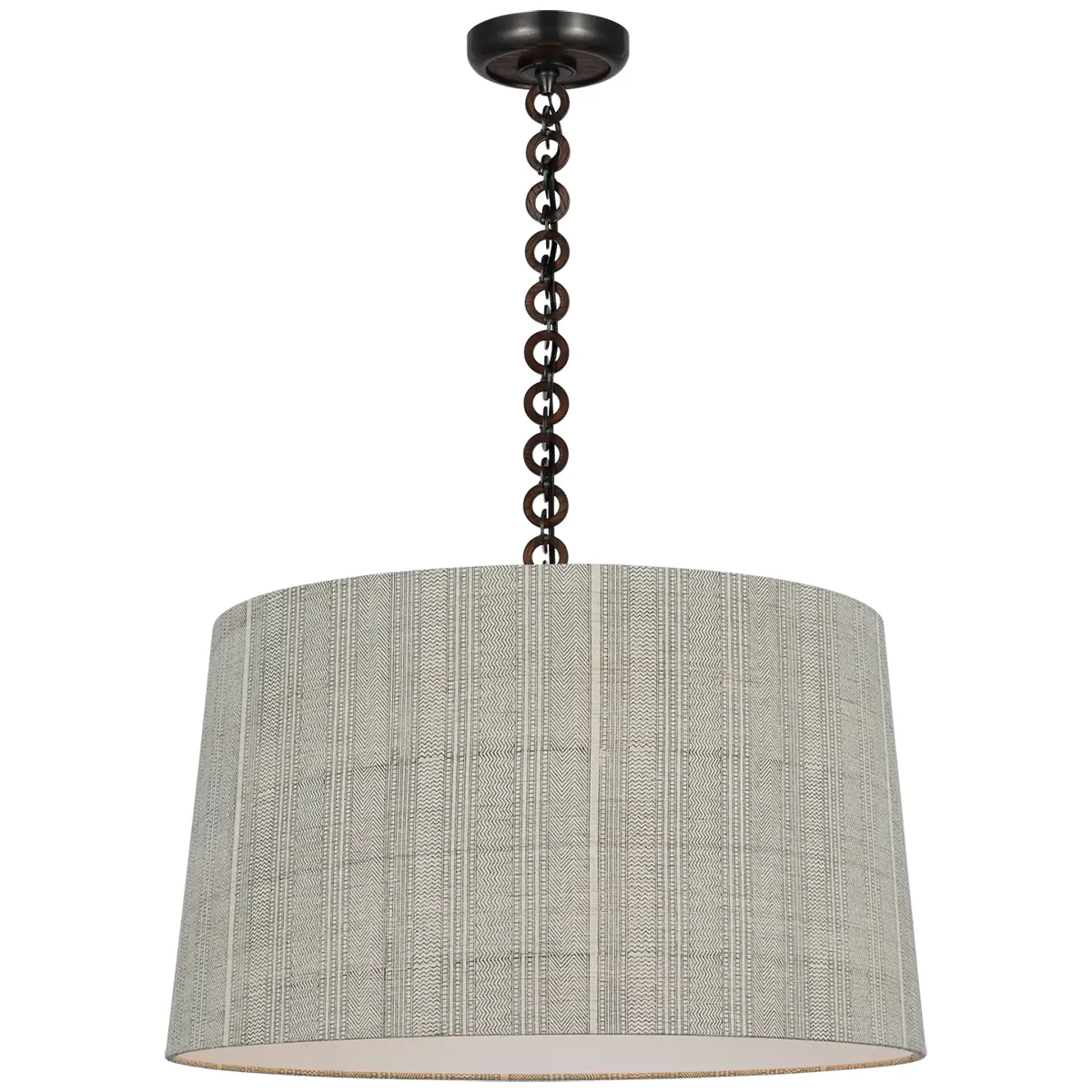 Evelyn Hanging Shade, Mohave_ BRONZE & NATURAL OAK